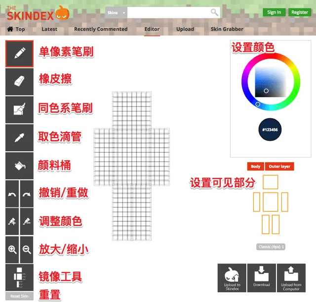 Skindex编辑器
